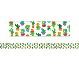 Eureka® A Sharp Bunch Tossed Pattern Deco Trim®, 37 Feet