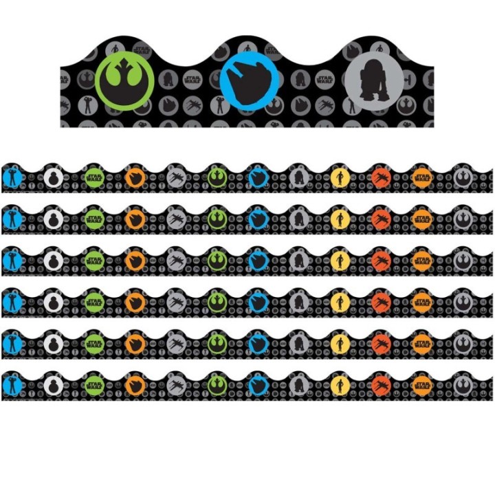 Eureka® Star Wars™ - Super Troopers Deco Trim®, 37 Feet Per Pack, 6 Packs