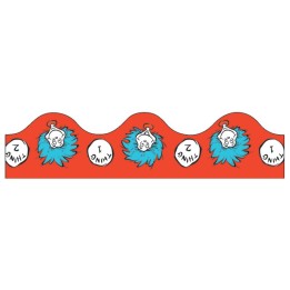 Eureka® Dr. Seuss™ Thing 1 & 2 Deco Trim®, 37 Feet