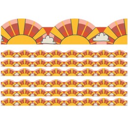 Eureka® Adventurer Sunrise Deco Trim®, 37 Feet Per Pack, 6 Packs