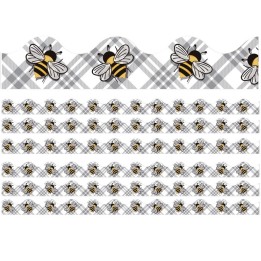 Eureka® The Hive Bees Deco Trim®, 37 Feet Per Pack, 6 Packs