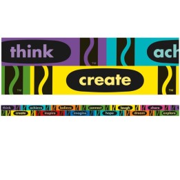 Eureka® Crayola® Inspirational Words Deco Trim®, 37 Feet