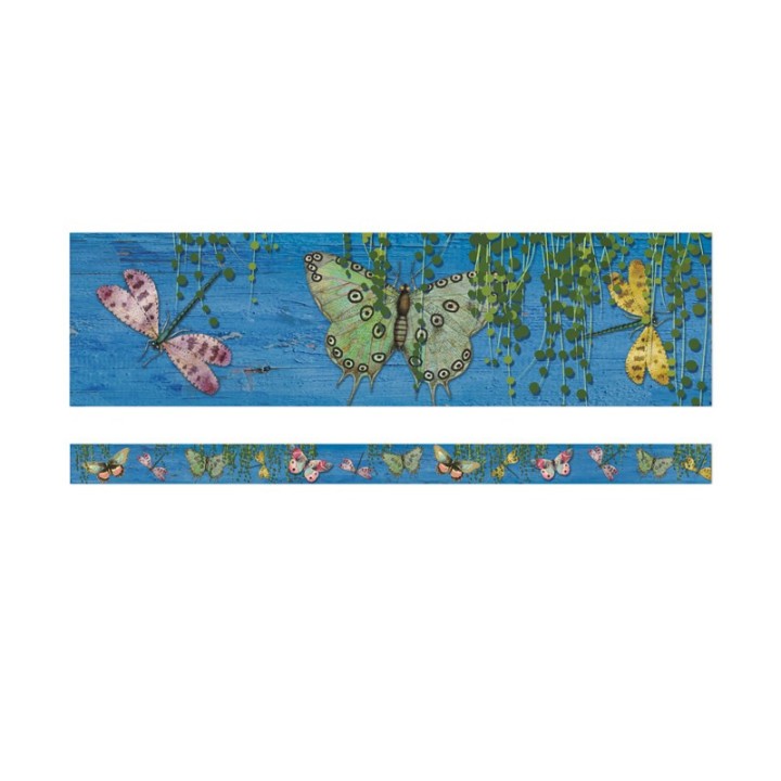 Eureka® Curiosity Garden Butterfly Deco Trim®, 37 Feet