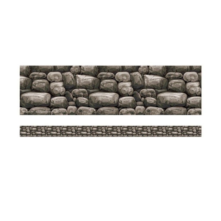 Eureka® Curiosity Garden Stone Wall Deco Trim®, 37 Feet