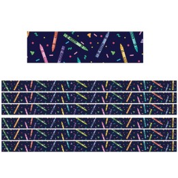 Eureka® Crayola® Colors of Kindness Deco Trim®, 37 Feet Per Pack, 6 Packs