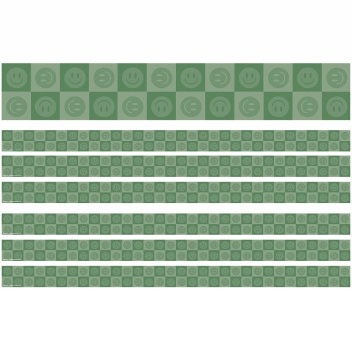 Eureka® Green Smiles Deco Trim, 37 Feet Per Pack, 6 Packs