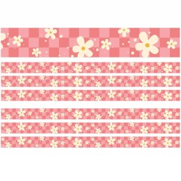 Eureka® Flower Power Deco Trim, 37 Feet Per Pack, 6 Packs