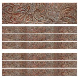 Eureka® Western Leather Deco Trim, 37 Feet Per Pack, 6 Packs