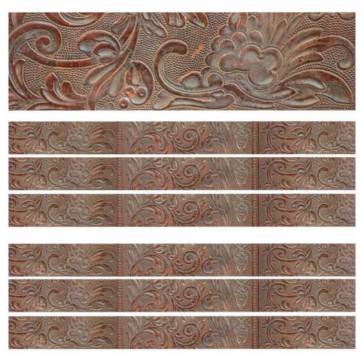 Eureka® Western Leather Deco Trim, 37 Feet Per Pack, 6 Packs