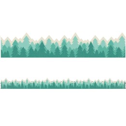 Eureka® Adventurer Trees Extra Wide Deco Trim®, 37 Feet