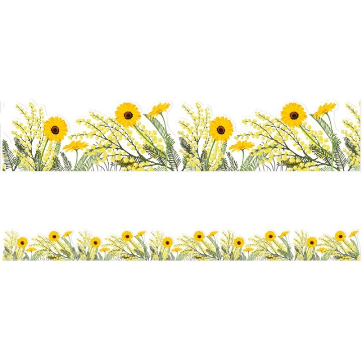 Eureka® The Hive Floral Extra Wide Deco Trim®, 37 Feet