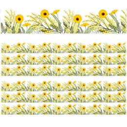 Eureka® The Hive Floral Extra Wide Deco Trim®, 37 Feet Per Pack, 6 Packs