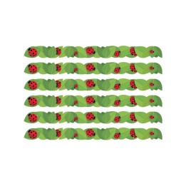 Eureka® Ladybugs Extra Wide Deco Trim®, 37 Feet Per Pack, 6 Packs