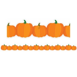 Eureka® Pumpkins Extra Wide Deco Trim®, 37 Feet