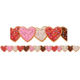 Eureka® Heart Cookies Extra Wide Deco Trim®, 37 Feet
