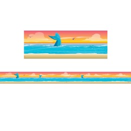 Eureka® Seas the Day Horizon Extra Wide Die-Cut Deco Trim®, 37 Feet