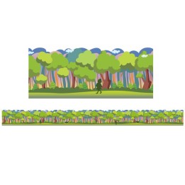 Eureka® Once Upon A Dream Forest Extra Wide Die-Cut Deco Trim®, 37 Feet