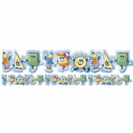 Eureka® Characters Extra Wide Deco Trim, 37 Feet