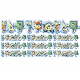 Eureka® Characters Extra Wide Deco Trim, 37 Feet Per Pack, 3 Packs