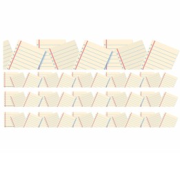 Eureka® Notebook Paper Extra Wide Deco Trim, 37 Feet Per Pack, 3 Packs