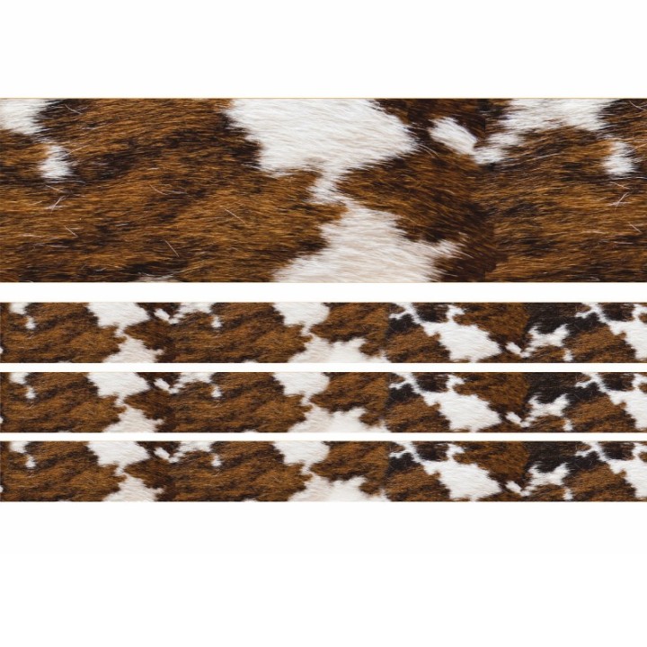 Eureka® Cowhide Extra Wide Deco Trim, 37 Feet Per Pack, 3 Packs