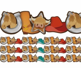 Eureka® Western Icons Extra Wide Deco Trim, 37 Feet Per Pack, 3 Packs