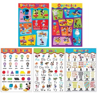 Eureka® Mickey Mouse Clubhouse® Beginning Concepts Bulletin Board Set