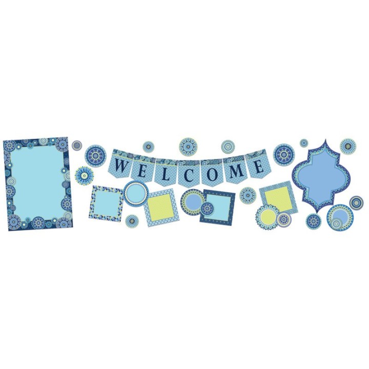Eureka® Blue Harmony Welcome Bulletin Board Sets