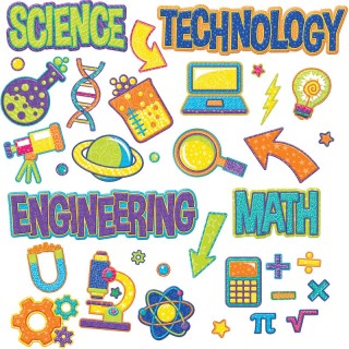 Eureka® Color My World STEM Mini Bulletin Board Set