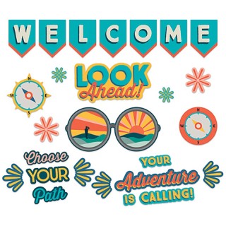 Eureka® Adventurer Look Ahead Welcome Bulletin Board Set
