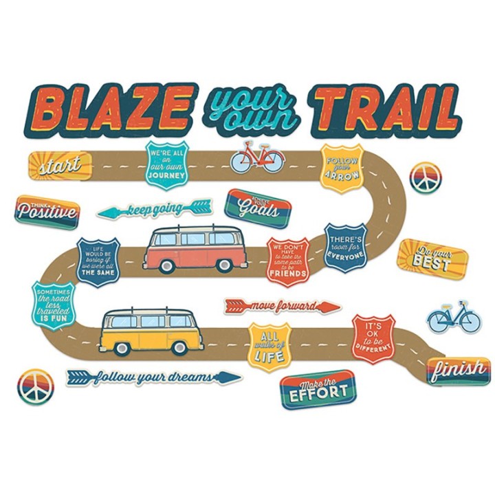 Eureka® Adventurer Blaze Your Own Trail Mini Bulletin Board Set