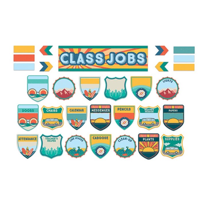 Eureka® Adventurer Class Jobs Mini Bulletin Board Set