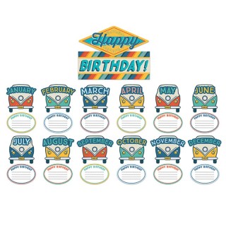 Eureka® Adventurer Birthday Mini Bulletin Board Set