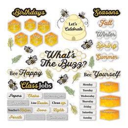 Eureka® The Hive Classroom Organization Bulletin Board Set