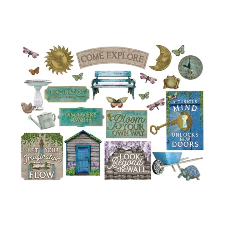 Eureka® Curiosity Garden Gallery Wall Bulletin Board Set