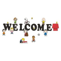 Eureka® Peanuts® Giant Welcome Bulletin Board Set, 22 Pieces