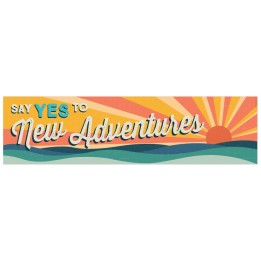Eureka® Adventurer Horizontal Banner, 45" x 12"