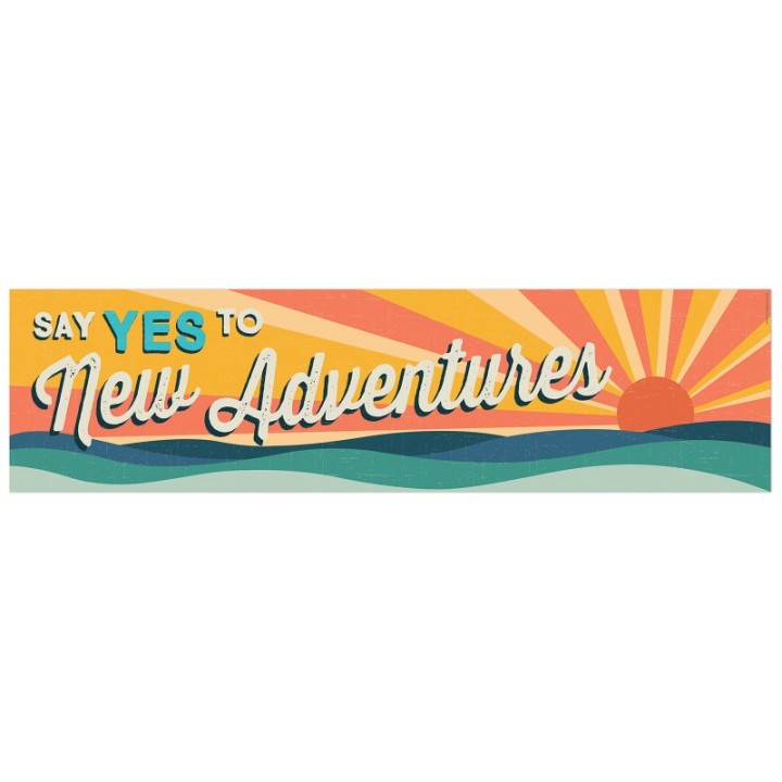 Eureka® Adventurer Horizontal Banner, 45" x 12"