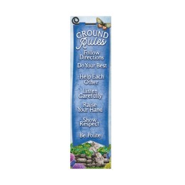 Eureka® Curiosity Garden - Ground Rules Vertical Banner