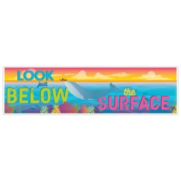Eureka® Seas the Day Banner - Horizontal