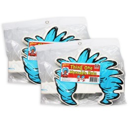 Eureka® Dr. Seuss™ Thing Hair Wearable Cut Out Hats, 32 Per Pack, 2 Packs
