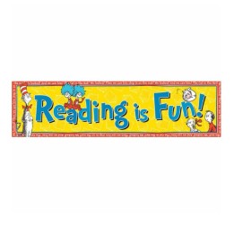Eureka® Cat in the Hat™ Reading is Fun! Classroom Banner