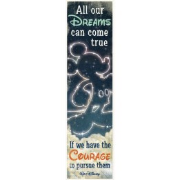 Eureka® Walt Disney - All Our Dreams Vertical Banner