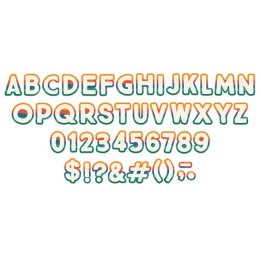 Eureka® Adventurer Deco Letters, 179 Characters