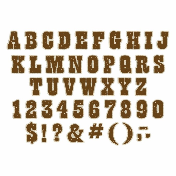 Eureka® Wild Wild Classroom Deco Letters, 181 Characters