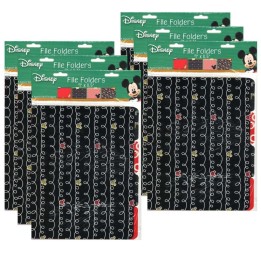Eureka® Mickey® Color Pop! File Folders, 4 Per Pack, 6 Packs