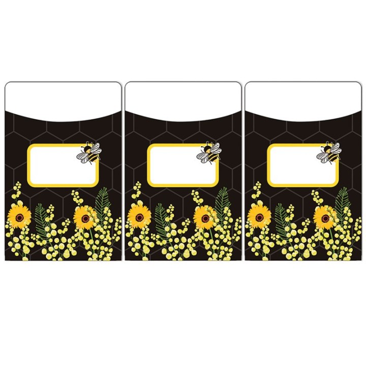 Eureka® The Hive Library Pockets, 35 Per Pack, 3 Packs