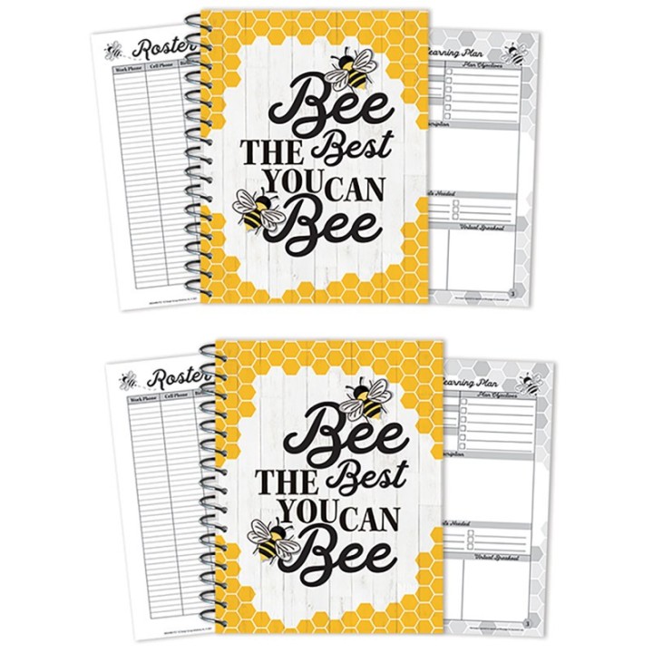 Eureka® The Hive Lesson Plan Spiral Bound Book, Pack of 2
