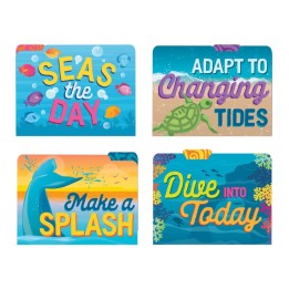 Eureka® Seas the Day File Folders, Pack of 4