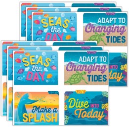 Eureka® Seas the Day File Folders, 4 Per Pack, 6 Packs